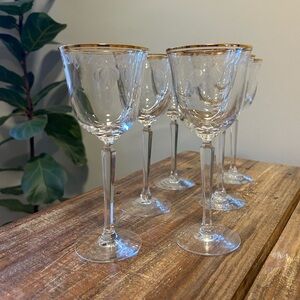 Vintage 1990’s Classic Shell by Lenox Wine Glass (Set of 6)